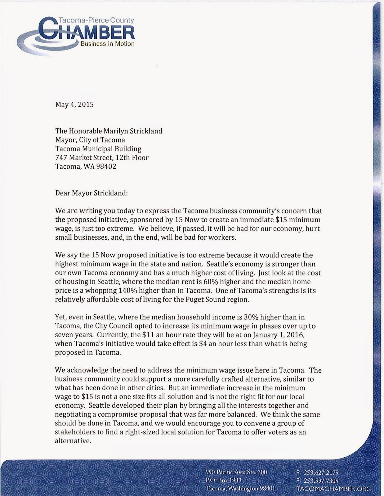 The Live Wire Business Leaders Call For Cooperative Process For A